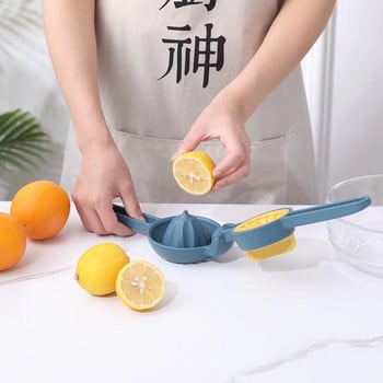 YOMDID Creative Lemon Juicer Manual Orange Lemon Clip Fruit Squeezer Hand Press Tool Сокоизстисквачка за лимон Домакински кухненски аксесоари