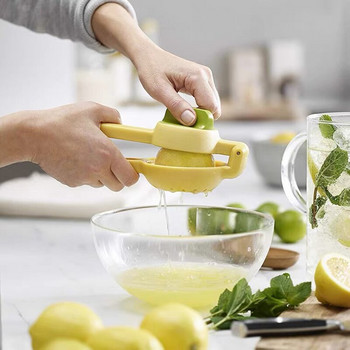 YOMDID Creative Lemon Juicer Manual Orange Lemon Clip Fruit Squeezer Hand Press Tool Сокоизстисквачка за лимон Домакински кухненски аксесоари