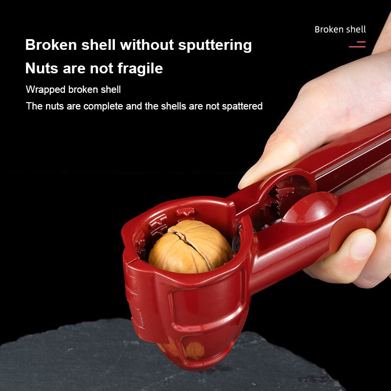 Chestnut Clip Nut Cracker Отварачка Sheller Мултифункционални орехови клещи Метален фреза Отворен орех Преносим инструмент за отварачка
