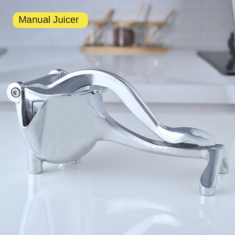 Домакински артефакт от алуминиева сплав, ръчна сокоизстисквачка под налягане, лимон, портокал, диня, изстисквачка за захарна тръстика, кухненска джаджа, аксесоари