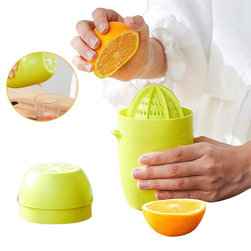 TEENRA Ručni sokovnik za limun Cjedilo za limun Ručni sokovnik Plastični sokovnik za limun Preša za voće Šalica za voće i povrće Alati