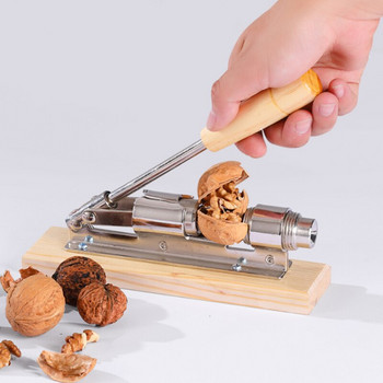 Χειροκίνητο ανοιχτήρι καρυδιάς Peeling Καρυοθραύστης Nut Καρυδιά πεκάν Σπαστήρα Κάστανο Macadamia Nuts Opener Εύκολη χρήση Υψηλής ποιότητας Ανθεκτικό