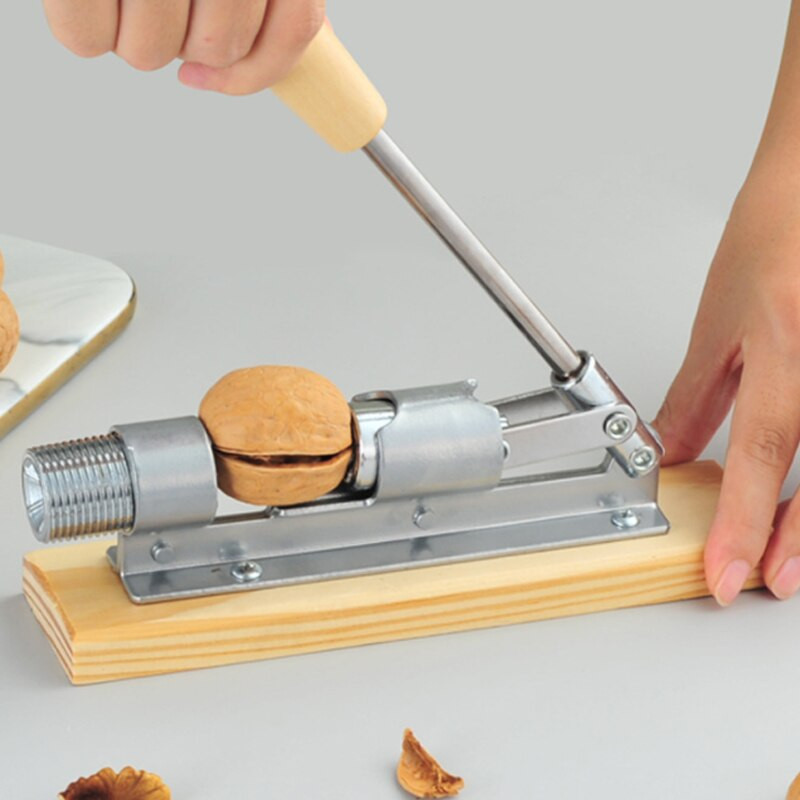 Ръчна отварачка за орехи Лешникотрошачка за ядки Трошачка за орехи Пекан Отварачка за кестен макадамия Лесна употреба, високо качество, издръжлива