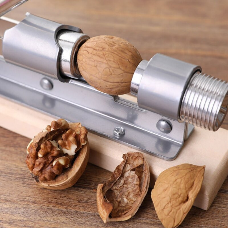 Ръчна отварачка за орехи Лешникотрошачка за ядки Трошачка за орехи Пекан Отварачка за кестен макадамия Лесна употреба, високо качество, издръжлива