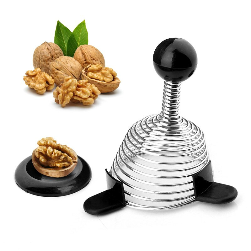 Kuhinjski pribor, drobilica za opruge od nehrđajućeg čelika, ljuske lješnjaka, alati za guljenje oraha