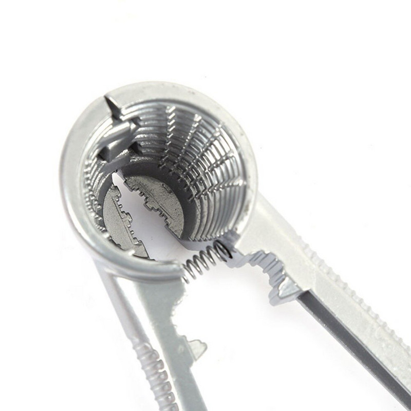 Meijuner Крекери за ядки Цинкова сплав Орехова скоба Тип фуния Орехова скоба Малки орехови щипки Плодови инструменти за домашен ресторант декор