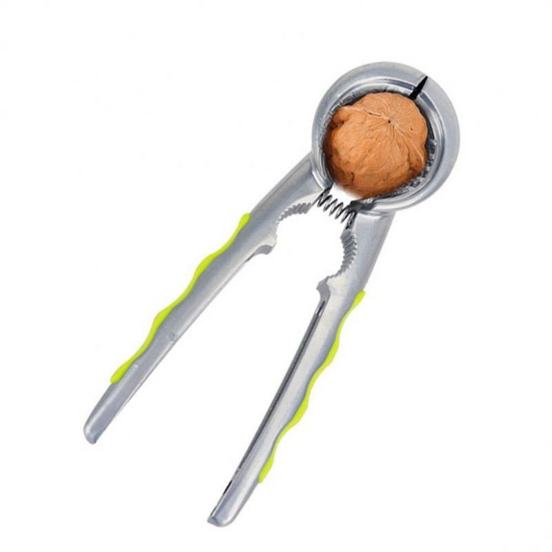 Мултифункционална кухненска лешникотрошачка Sheller Nut Лешник Скоба за спестяване на налягането Клещи Крекер Пекан Лешник Орех Скоба Hot