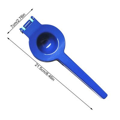 Φορητό κράμα αλουμινίου Lemon Squeezer 2 Layers Handheld Anti Rust Manual Fruit Citrus Press Juicer DIY Fruit Juicer Tool