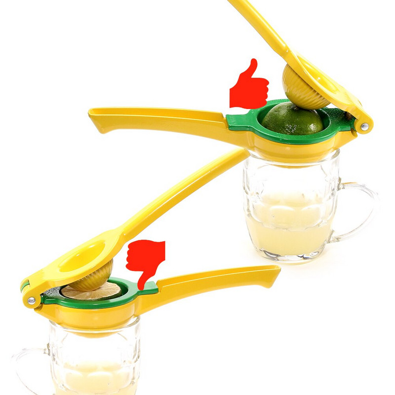 2-в-1 Lemon Lime Squeezer - Ръчна сокоизстисквачка Lemon Squeezer - Max Extraction Ръчна сокоизстисквачка за цитрусови плодове