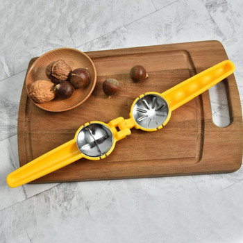 Chestnut Sheller Мултифункционална щипка за орехи Nut Clip Sheller Tool Кухненска кухненска джаджа Помощен кухненски инструмент Изящна джаджа