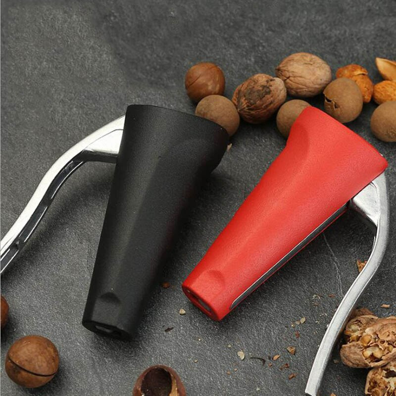 Лешникотрошачка с форма на фуния Клещи с белени черупки Трошачка за ядки Отварачка за черупки Клещи с матирано захващане Скоба Домашни кухненски инструменти