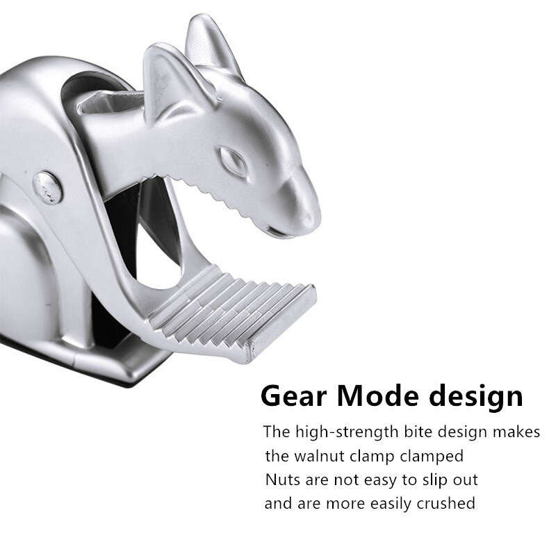 Щипка за орех с форма на катерица Клещи за орехи Щипка за черупки Многофункционална щипка за ядки Клещи за лешници от пекан Клещи за орехи Инструмент за черупки