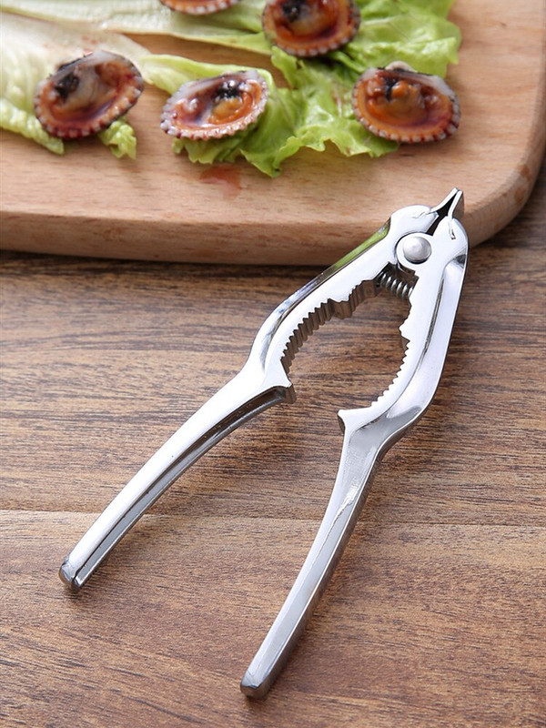 Отварачка за миди Щипци Кухня от неръждаема стомана Открита кръв Клещи за кал от миди Мултифункционални клещи за орехи Кухненски джаджи