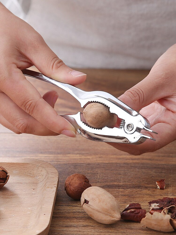 Отварачка за миди Щипци Кухня от неръждаема стомана Открита кръв Клещи за кал от миди Мултифункционални клещи за орехи Кухненски джаджи