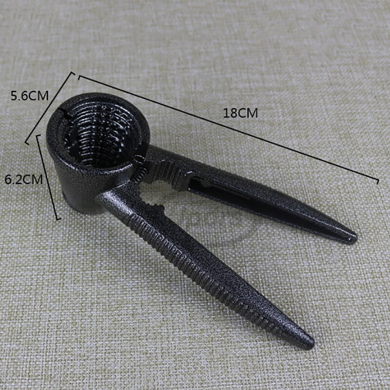 UPORS Тежка трошачка за ядки Лешникотрошачка от алуминиева сплав Орехови орехи Клещи Отварачка Инструмент с неплъзгаща се дръжка Кухненски аксесоари