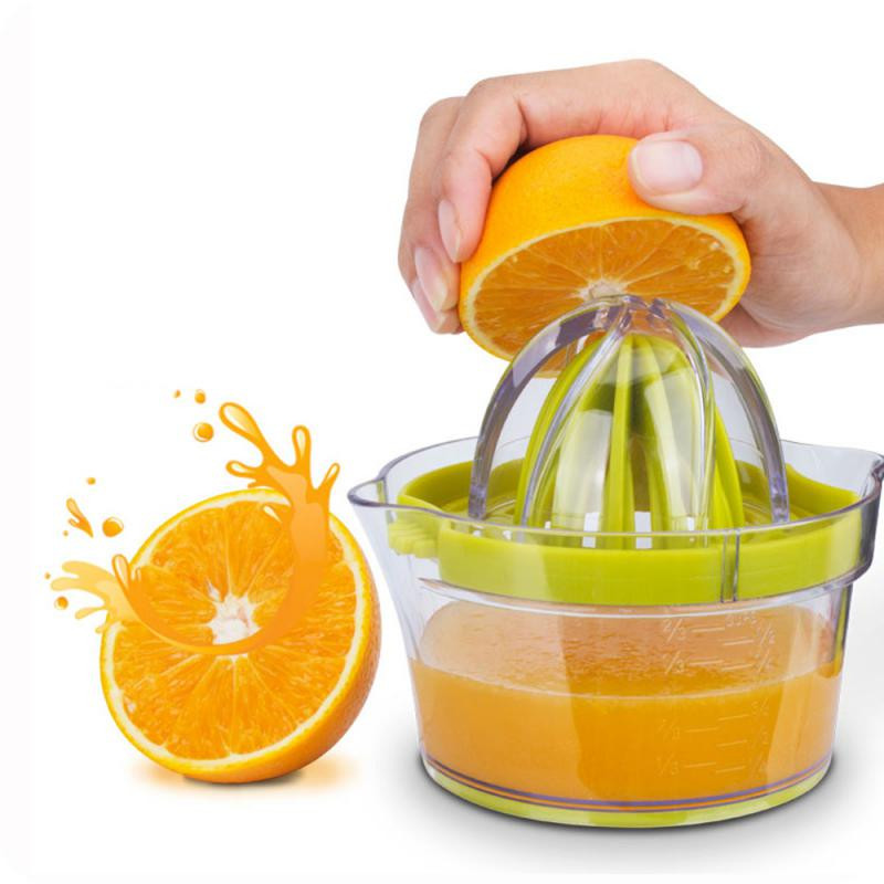 Мини ръчна портокалова сокоизстисквачка Пластмасова многофункционална машина за сокоизстисквачка за плодове Преносима сокоизстисквачка Блендер Лимоноизстисквачка Кухненски аксесоари