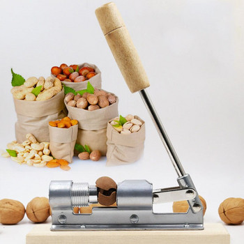 Лешникотрошачка Heavy Duty Pecan Walnut Nut Lešnik Hazel Cracker Clamp Plier Sheller Crack Almond Kitchen Clip Tool For Kitchen