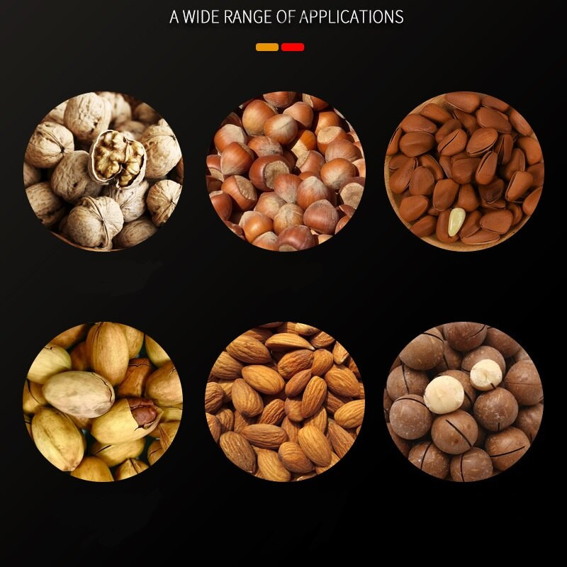 Вертикална цинкова сплав Крекер за орехови ядки Орех Лешникотрошачка Творчески кухненски инструмент Pine Sheller Дръжки във формата на фуния Скоба Инструмент за отваряне