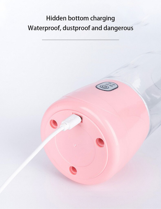 Електрическа мини сокоизстисквачка USB акумулаторна офис за пътуване преносима машина за блендер машина за бързо хранене миксер машина за сок кухненски инструменти