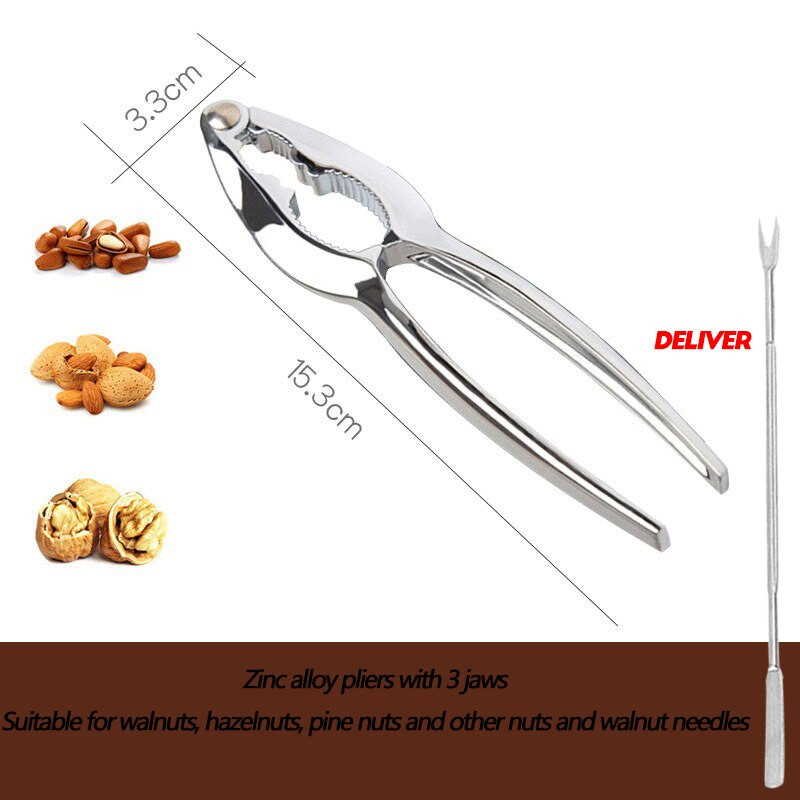 Лешникотрошачка Многофункционален домакински инструмент за белене Отварачка за ядки Борови ядки Артефакт от лешник