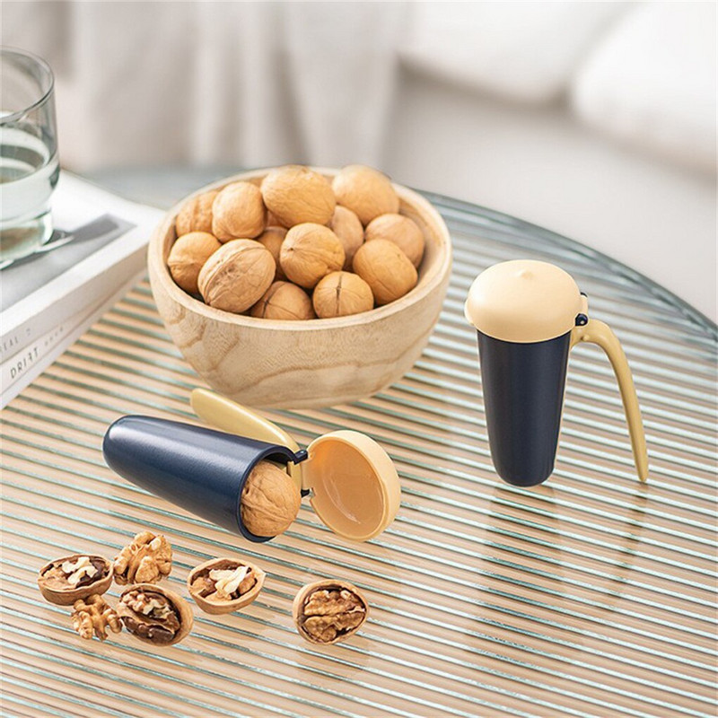 Крекер за орехи Ръчна отварачка за черупки от морски дарове Многократна употреба Домашна кухня Ресторант Хранителни стоки Инструмент за ръчно начупване