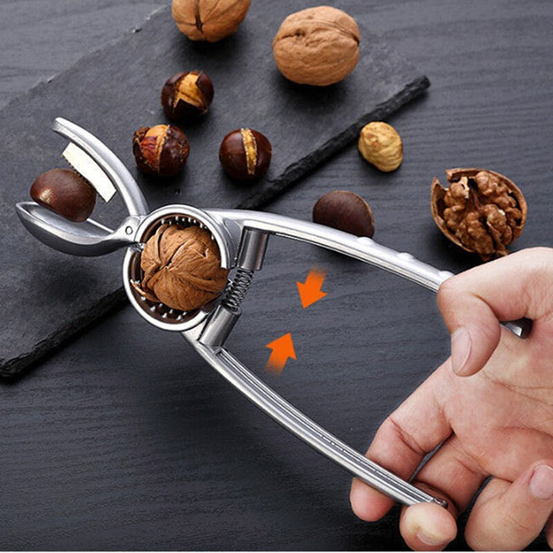 Многофункционални крекери за ядки Отварачка за кестени от неръждаема стомана Резачка Ръчни инструменти Ръчни аксесоари за домашна кухня Нови аксесоари