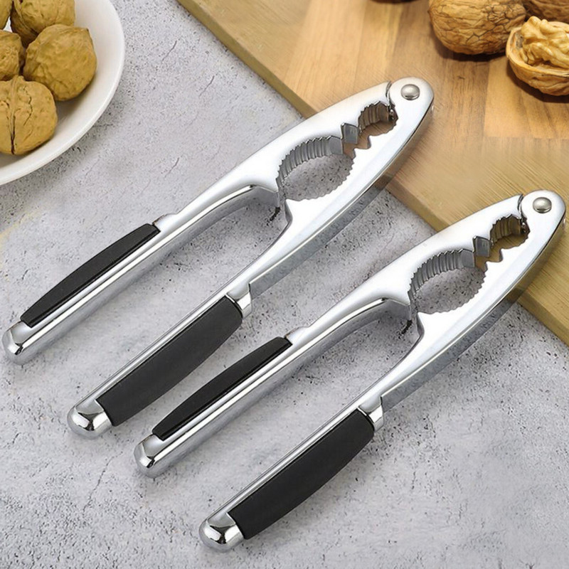 Мултифункционални крекери за ядки Отварачка за кестени Морски дарове Sheller Heavy Zinc Alloy Лешникотрошачка Пекан Орех Клещи Клещи Инструмент M-273