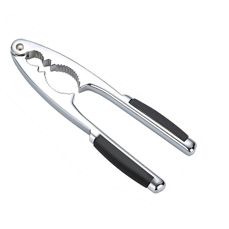 Мултифункционални крекери за ядки Отварачка за кестени Морски дарове Sheller Heavy Zinc Alloy Лешникотрошачка Пекан Орех Клещи Клещи Инструмент M-273