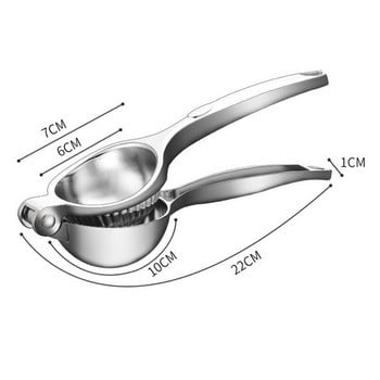 Изстисквачка за цитрусови плодове от неръждаема стомана Портокал Ръчна сокоизстисквачка Кухненски инструменти Сокоизстисквачка за лимони Портокалова сокоизстисквачка Преса за плодове