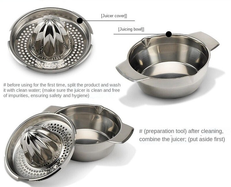 Неръждаема стомана Лесно почистване Безопасна ефикасна Ръчна сокоизстисквачка Плодови изстисквачки Разширители Домашни кухненски аксесоари