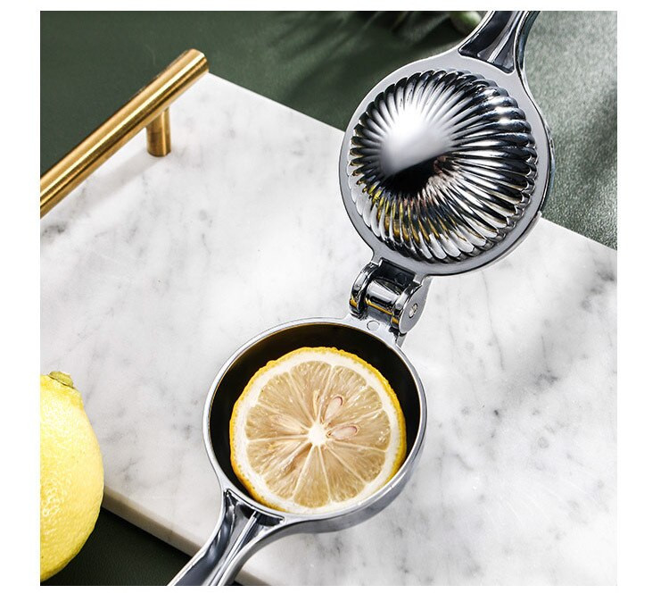 Ръчна сокоизстисквачка от цинкова сплав Домакински Щипки за лимон Големи изстисквачки за портокал Щипка за сок от нар Кухненски джаджи и аксесоари