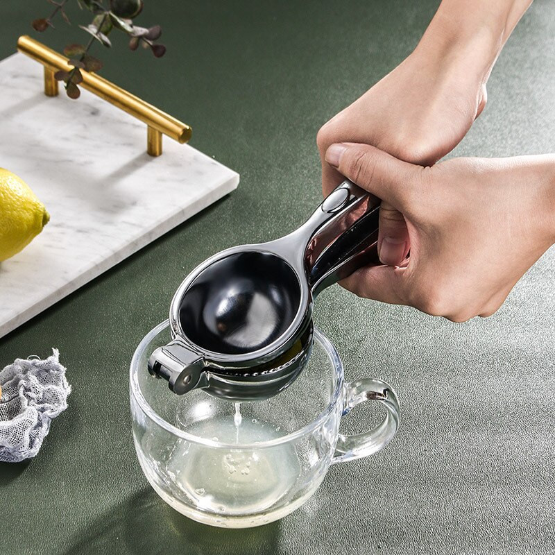 Ръчна сокоизстисквачка от цинкова сплав Домакински Щипки за лимон Големи изстисквачки за портокал Щипка за сок от нар Кухненски джаджи и аксесоари