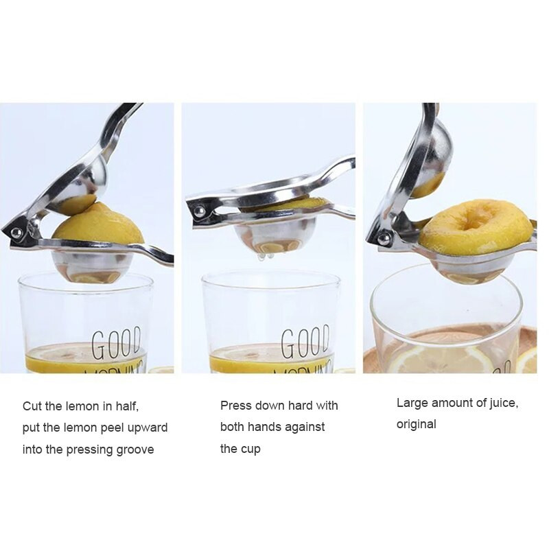 Ръчна сокоизстисквачка от неръждаема стомана, лимон, цитрусови плодове, портокал, ръчна сокоизстисквачка, домакински кухненски джаджи, инструменти, аксесоари