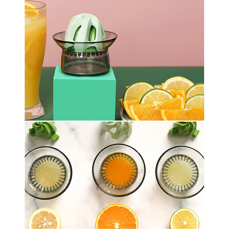 Ръчна лимонова сокоизстисквачка Домакинска мини ръчна сокоизстисквачка за цитрусови плодове Сокоизстисквачка за ръчно пресовани плодове Преносима сокоизстисквачка Кухненски джаджи