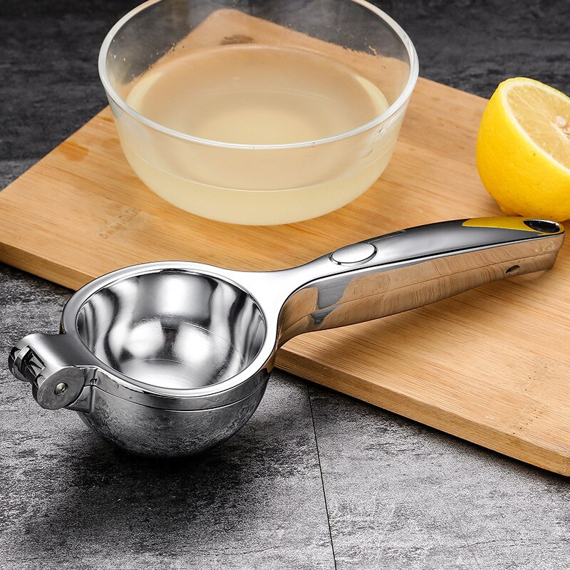 Големи щипки от цинкова сплав Оранжеви ръчни преси Цвят от неръждаема стомана Плодове Кухненски джаджи Аксесоари Прибори пресовани за чесън