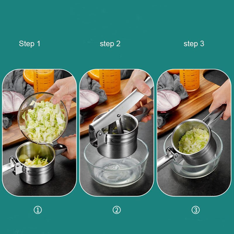 Сокоизстисквачка от неръждаема стомана Ръчна сокоизстисквачка Сокоизстисквачка за лимонови плодове Сокоизстисквачка за зеленчуков пълнеж Сокоизстисквачка за нар