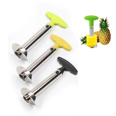 Tăiător pentru fructe ananas Tăiător de curățat Cuțit de curățat Cutter de tăiat pentru bucătărie Dispozitiv de tăiat Instrument ușor Accesorii pentru unelte de bucătărie din oțel inoxidabil
