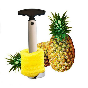 Белачка за ананас от неръждаема стомана Резачка за белачки Ananas Easy Fruit Parer Инструмент за рязане Silcer Кухненски ресторантски аксесоари