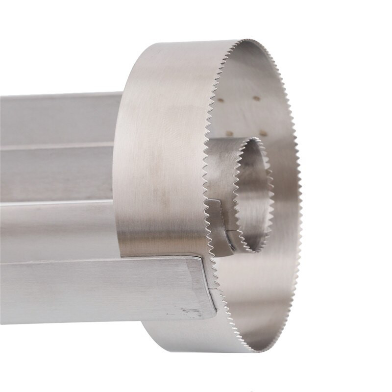 Резачка за плодове, резене на ананас, белачка, нож, кухненски инструмент за плодове, белачка за ананас, лесно устройство за рязане на резени, кухненски инструмент от неръждаема стомана