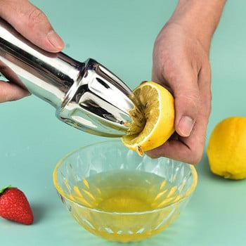 Επαγγελματικό εγχειρίδιο Lemon Squeezer Reamer από ανοξείδωτο ατσάλι χειρός αποχυμωτή φρούτων Gadget κουζίνας