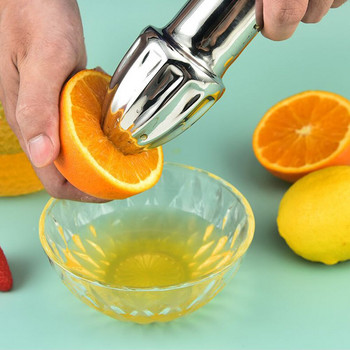 Професионална ръчна изстисквачка за лимони Ръчна сокоизстисквачка от неръждаема стомана Кухненска джаджа Аксесоари