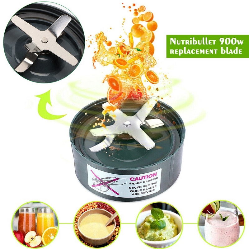 900 W peilio laikiklis skirtas: „NutriBullet“ pakaitinio trintuvo ištraukimo peiliui su kryžminiu peiliu suderinamiems sulčiaspaudės priedams