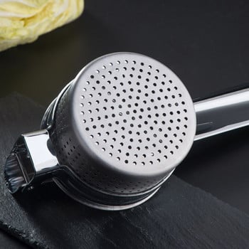 Εγχειρίδιο Inox Steel Juice Squeezer Citrus Lemon Fruit Vegetable Press Kitchen Potato Garlic Masher Food Crusher Home Gadgets