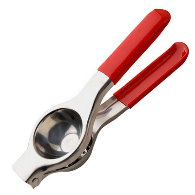 Φορητό DIY Εγχειρίδιο Lemon Juicer Ανοξείδωτο ατσάλι σιλικόνης Citrus Lemon Press Lime Squeezer 12 Juice Holes Manual Squeezers
