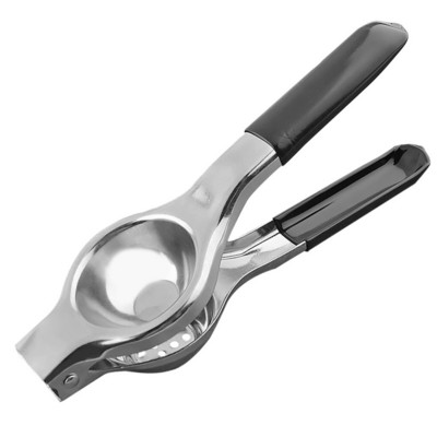 Φορητό DIY Εγχειρίδιο Lemon Juicer Ανοξείδωτο ατσάλι σιλικόνης Citrus Lemon Press Lime Squeezer 12 Juice Holes Manual Squeezers