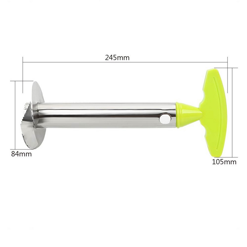 HILIFE Белачка за ананас Спирализатор Резачка Core Peel Slicer Притурка от неръждаема стомана Кухненски аксесоари Нож за плодове и зеленчуци