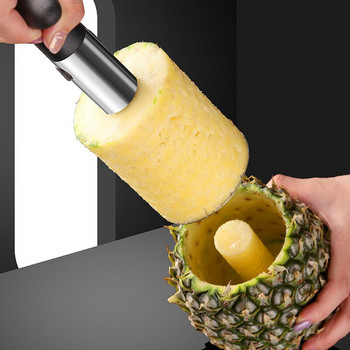 Creativity Белачка за резене на ананас от неръждаема стомана Лесна за почистване Машина за рязане на плодове Кухненски джаджи и аксесоари