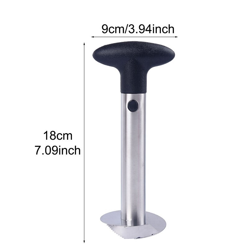 Creativity Белачка за резене на ананас от неръждаема стомана Лесна за почистване Машина за рязане на плодове Кухненски джаджи и аксесоари