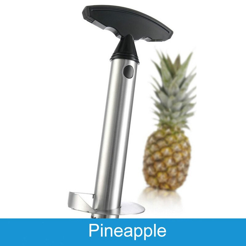 1 бр. Белачка за ананас Неръждаема стомана с ABS дръжка Нож за плодове Резачка за сърми Слайсер Домакински кухненски инструменти h3