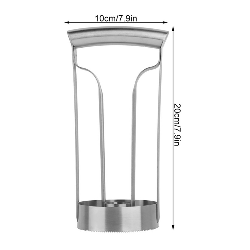 Висококачествена неръждаема стомана Ананас Corer Fruit Slicer Parer Cutter Кухненска джаджа Инструмент за рязане на плодове